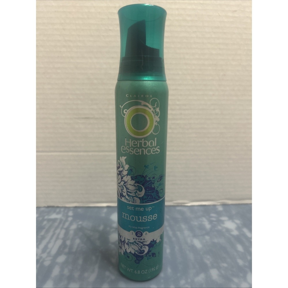 Herbal Essences #2 Extra Set Me Up Mousse 6.8oz / 192g Lilly Bliss Fragrance New